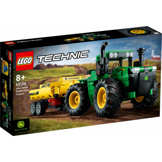 Technic Lego John Deere 9620R 4WD Traktor